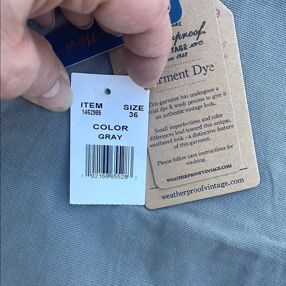 Men's Gray Casual Shorts weatherproof - Picture 4 of 7